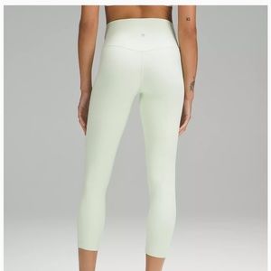 Lululemon Align Kohlrabi Green Leggings 28